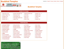 Tablet Screenshot of buddhist-temples.com